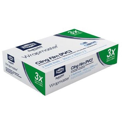 Plastfolie TOPPITS PVC 30cmx300m 3/fp Plastfolie TOPPITS PVC 30cmx300m 3/fp