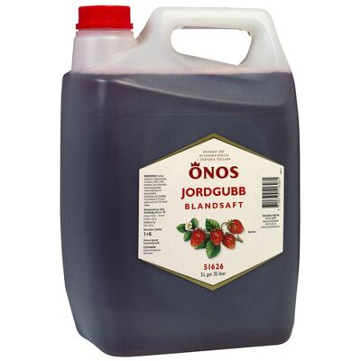 Saft ÖNOS Jordgubb 1+6 5L Saft ÖNOS Jordgubb 1+6 5L