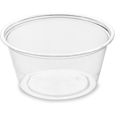 Duni Dressingbägare rPET 60ml trans 100/fp Duni Dressingbägare rPET 60ml trans 100/fp