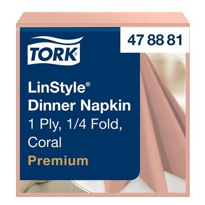 Servett TORK LinStyle Middag coral 50/fp Servett TORK LinStyle Middag coral 50/fp