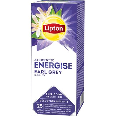 Lipton Earl Grey Te - 25 Påsar - Energise Lipton Earl Grey Te - 25 Påsar - Energise