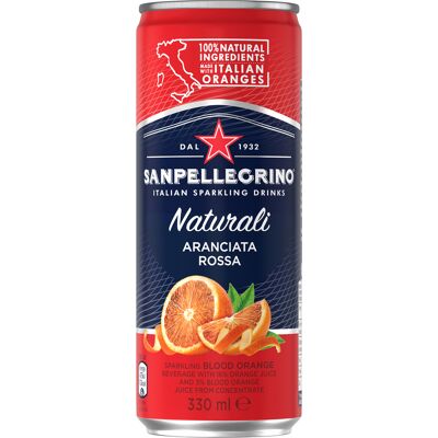 San Pellegrino Aranciata Rossa 33 cl inkl. pant San Pellegrino Aranciata Rossa 33 cl inkl. pant