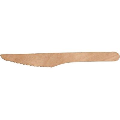 Abena Bestick Kniv vaxat trä 16cm 100/fp Abena Bestick Kniv vaxat trä 16cm 100/fp