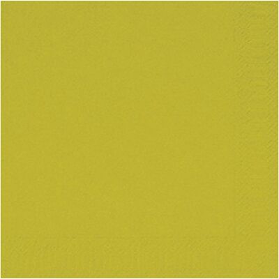 Duni Servett 3-lags 33x33cm kiwi 125/fp Duni Servett 3-lags 33x33cm kiwi 125/fp