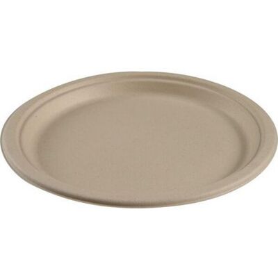 Abena Tallrik Miljö Bagasse 26 cm 50/fp Abena Tallrik Miljö Bagasse 26 cm 50/fp