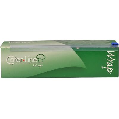 CATER LINE Plastfolie i cutbox PE 30cmx300m 9my CATER LINE Plastfolie i cutbox PE 30cmx300m 9my