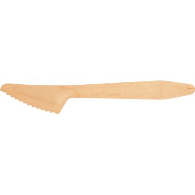 Abena Bestick kniv trä 165 mm 100 st/fp Abena Bestick kniv trä 165 mm 100 st/fp