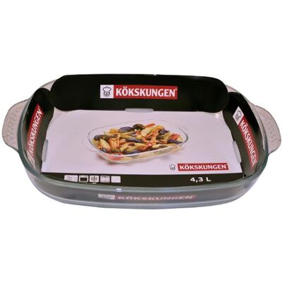 Ugnsform KÖKSKUNGEN glas 4,3L Ugnsform KÖKSKUNGEN glas 4,3L