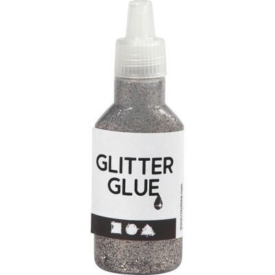 Creativ Co Glitterlim 25 ml silver Creativ Co Glitterlim 25 ml silver