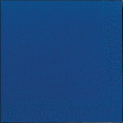 Duni Servett 3-lags 40x40cm mörkblå 125/fp Duni Servett 3-lags 40x40cm mörkblå 125/fp