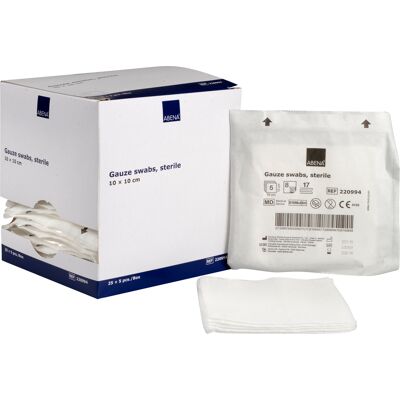 Abena Kompress steril 10x10cm 125/fp Abena Kompress steril 10x10cm 125/fp