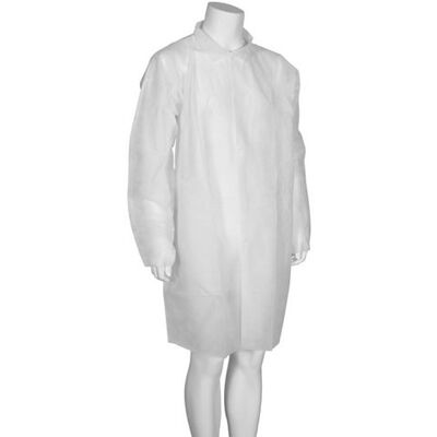 Besöksrock Nonwoven L/XL 10-pack vit Abena Besöksrock Nonwoven L/XL 10-pack vit Abena