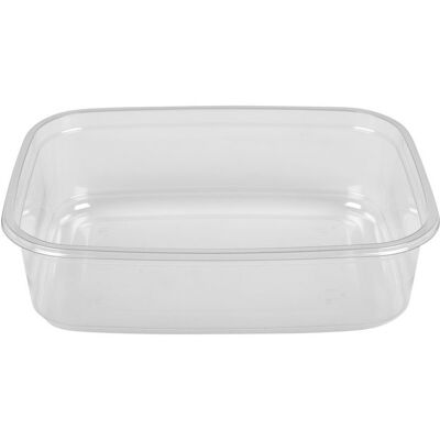 Abena Plastform klar rektangulär 350ml 60/fp Abena Plastform klar rektangulär 350ml 60/fp