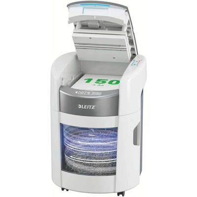 Dokumentförstörare Leitz IQ OptiMax Autofeed 150 P4 Cross Cut Dokumentförstörare Leitz IQ OptiMax Autofeed 150 P4 Cross Cut