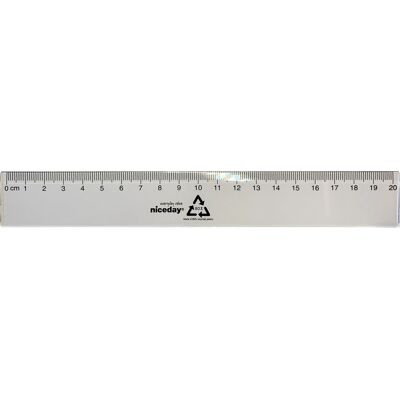 Linjal 20 cm Niceday plast Linjal 20 cm Niceday plast
