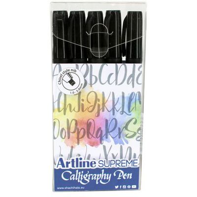 Kalligrafiset ARTLINE Supreme svart 5/fp Kalligrafiset ARTLINE Supreme svart 5/fp