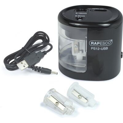 Pennvässare Rapesco USB-laddning/batteri Pennvässare Rapesco USB-laddning/batteri
