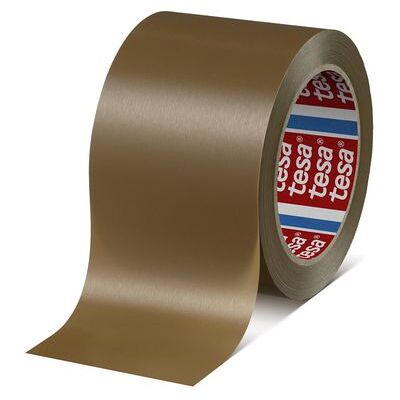 Packtejp TESA 4100 PVC 75mmx66m brun Packtejp TESA 4100 PVC 75mmx66m brun
