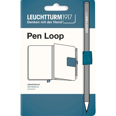 Leuchtturm Pennhållare Pen loop stone blue Leuchtturm Pennhållare Pen loop stone blue