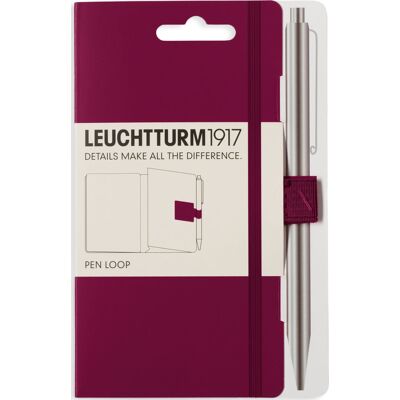 Leuchtturm Pennhållare Pen loop Port Red Leuchtturm Pennhållare Pen loop Port Red