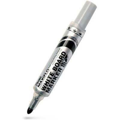 Whiteboardpenna PENTEL Maxiflo 2mm svart Whiteboardpenna PENTEL Maxiflo 2mm svart