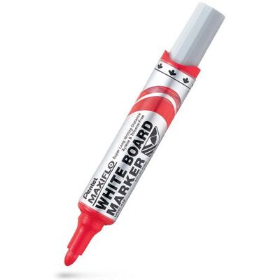Whiteboardpenna PENTEL Maxiflo 1,5mm röd Whiteboardpenna PENTEL Maxiflo 1,5mm röd