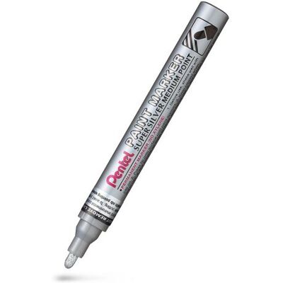 Märkpenna PENTEL Paint Marker rund silv. Märkpenna PENTEL Paint Marker rund silv.
