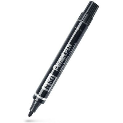 Märkpenna perm. PENTEL N50 rund svart Märkpenna perm. PENTEL N50 rund svart