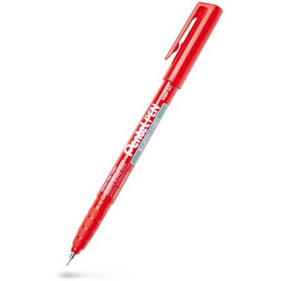 Märkpenna perm. PENTEL super fine röd Märkpenna perm. PENTEL super fine röd