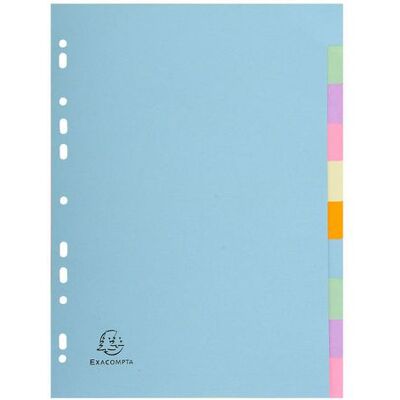 Pappersreg EXACOMPTA Forever A4 10-del Pappersreg EXACOMPTA Forever A4 10-del