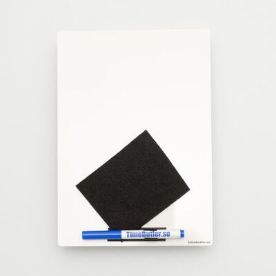 NO BRAND Whiteboard kontorstavla A4 vit NO BRAND Whiteboard kontorstavla A4 vit