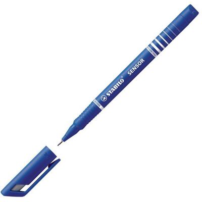 STABILO Sensor Fineliner - Blå - 0,3mm STABILO Sensor Fineliner - Blå - 0,3mm
