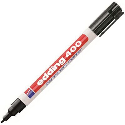 Märkpenna EDDING 400 svart Märkpenna EDDING 400 svart