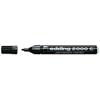 Märkpenna EDDING 2000C svart Märkpenna EDDING 2000C svart