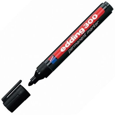 Märkpenna EDDING 300 svart Märkpenna EDDING 300 svart
