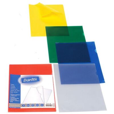 Aktmapp BANTEX PP A4 0,11 ofärgad 10/fp Aktmapp BANTEX PP A4 0,11 ofärgad 10/fp