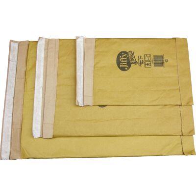 Jiffy Vadderad påse nr 2 195x280 mm 10-pack Jiffy Vadderad påse nr 2 195x280 mm 10-pack
