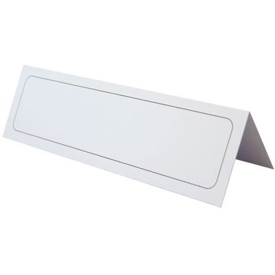 Bordsskylt DURABLE 61x210mm vit 100/fp Bordsskylt DURABLE 61x210mm vit 100/fp