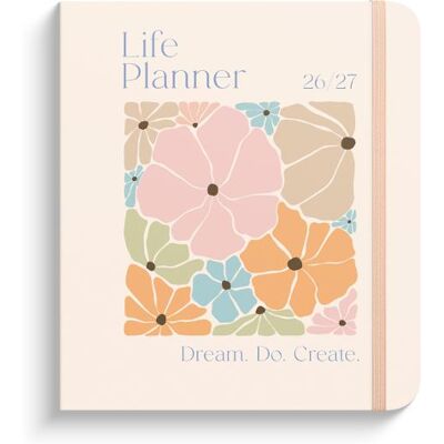 Burde Kalender Life Planner Flowers A5 26/27 Burde Kalender Life Planner Flowers A5 26/27