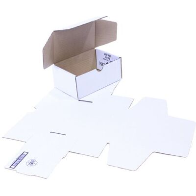 Boxon Självlåsande låda 180x120x80mm vit ES17 Boxon Självlåsande låda 180x120x80mm vit ES17