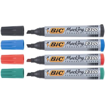 Märkpenna BIC Eco 2300 4 färger/fp Märkpenna BIC Eco 2300 4 färger/fp