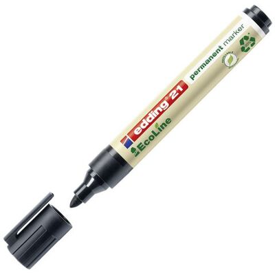 Märkpenna EDDING Ecoline 21 svart Märkpenna EDDING Ecoline 21 svart