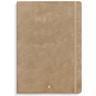 Burde Anteckningsbok Deluxe A5 beige Burde Anteckningsbok Deluxe A5 beige