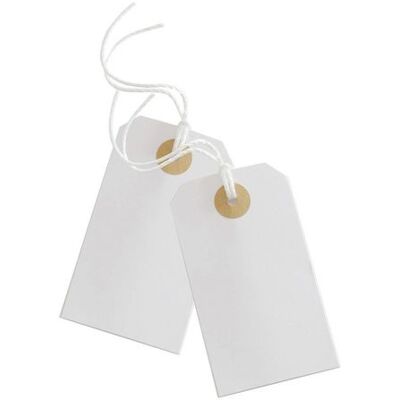 Hedlunds OF SWEDEN Etikett Manilla Tags 9x5cm vit 10/fp Hedlunds OF SWEDEN Etikett Manilla Tags 9x5cm vit 10/fp