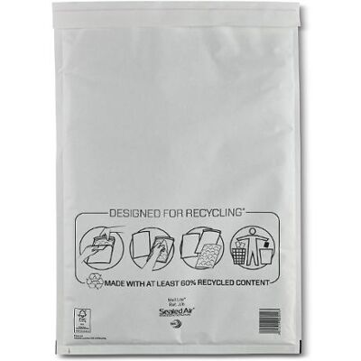Sealed Air Bubbelpåse J/6 300x440mm vit 100/fp Sealed Air Bubbelpåse J/6 300x440mm vit 100/fp