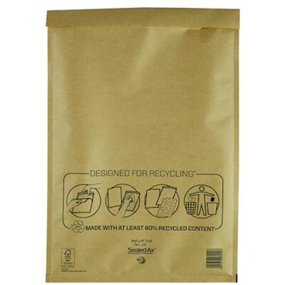Sealed Air Bubbelpåse J/6 300x440cm brun 100/fp Sealed Air Bubbelpåse J/6 300x440cm brun 100/fp