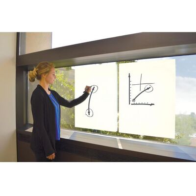 Whiteboard NOBO 80x60cm vit folie 25ark Whiteboard NOBO 80x60cm vit folie 25ark