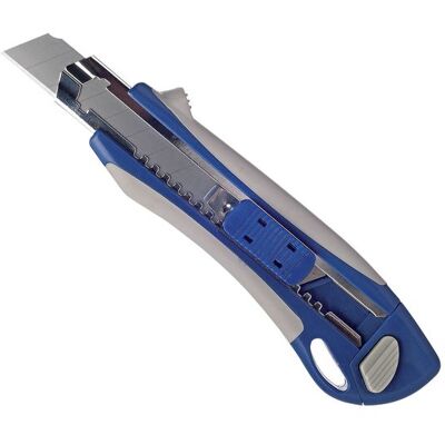Brytkniv LYRECO Premium 18mm blå/grå Brytkniv LYRECO Premium 18mm blå/grå