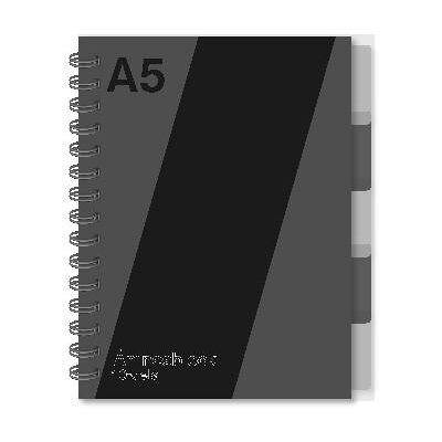NO BRAND Ant.block A5 70g 200 blad 10 avdelare NO BRAND Ant.block A5 70g 200 blad 10 avdelare