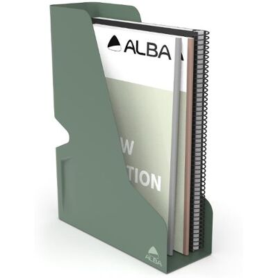Tidskriftssamlare ALBA metall A4 grön Tidskriftssamlare ALBA metall A4 grön